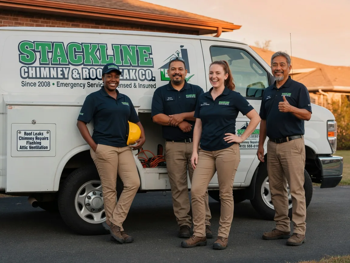 Chimney flashing repair company in Williamson, GA
